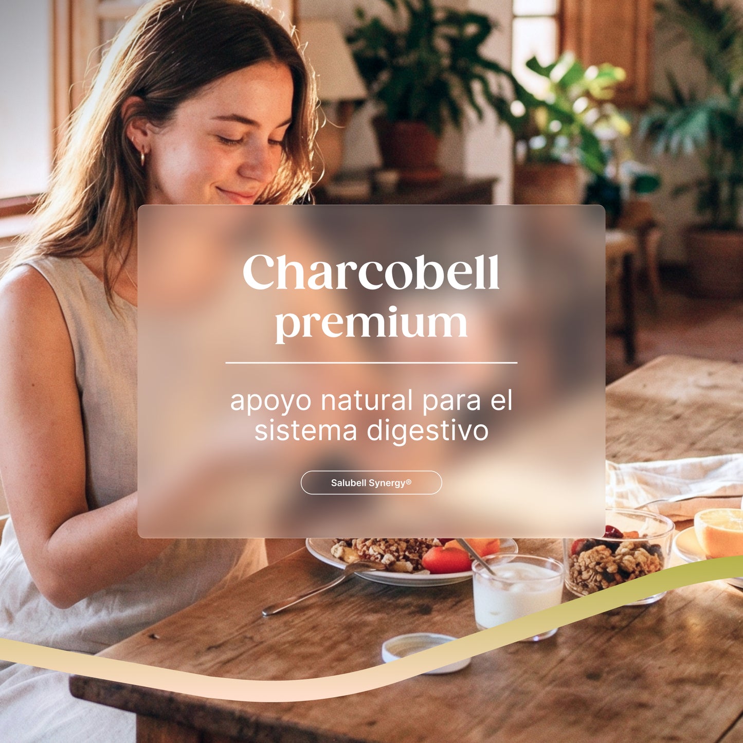 Charcobell premium Salubell Synergy, apoyo natural para el sistema digestivo