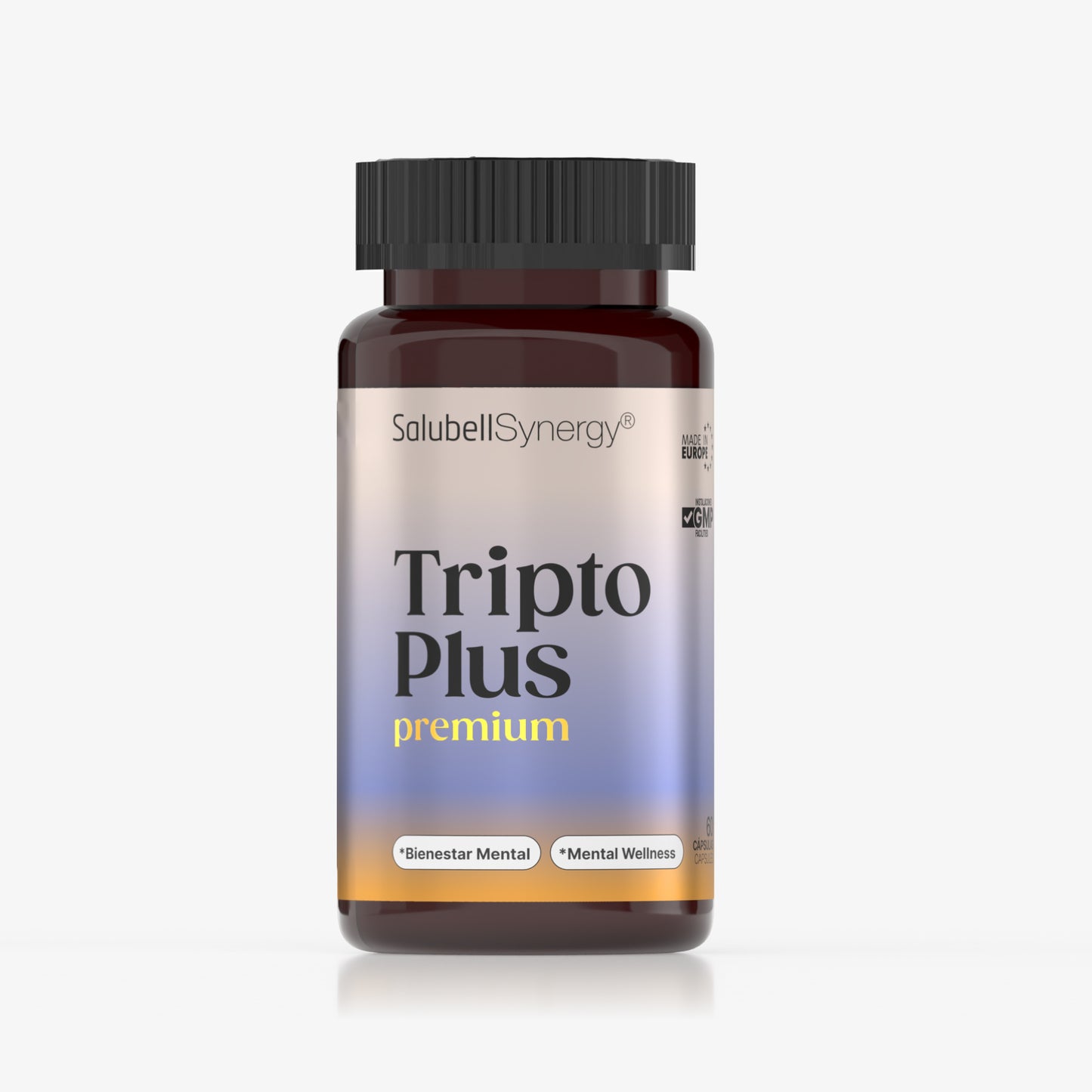 Tripto Plus Premium Salubell Synergy, cápsulas para el bienestar mental