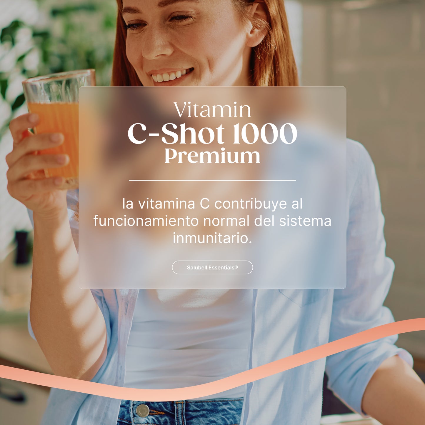 Vitamin C-Shot 1000 Premium Salubell, la vitamina C contribuye al funcionamiento normal del sistema inmunitario