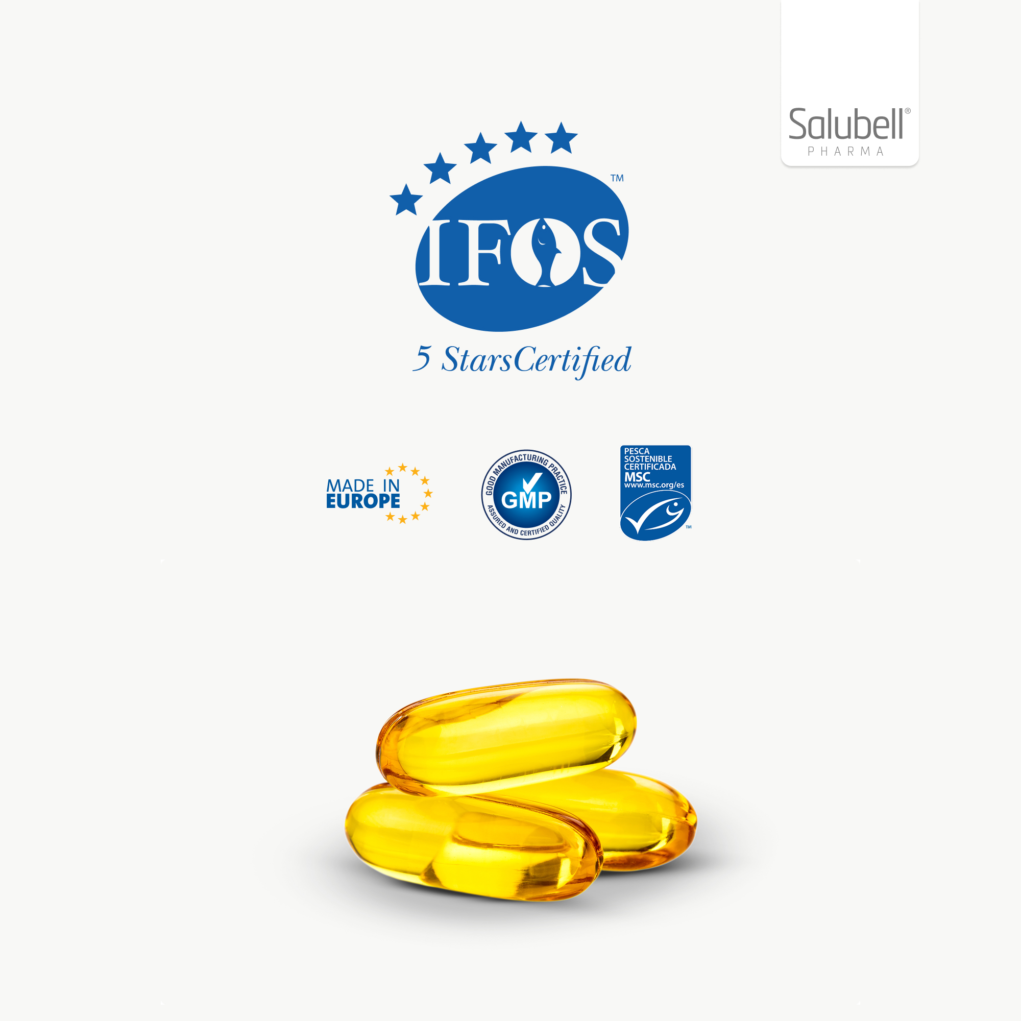 Salubell Essentials® Omega 3 TG Premium - Imagen 3